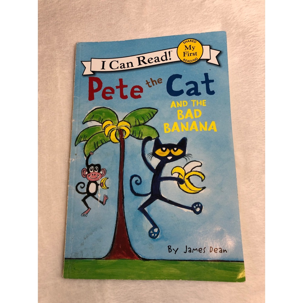 Pete the Cat and the Bad Banana Book Kids Paperback James Dean I Can Read